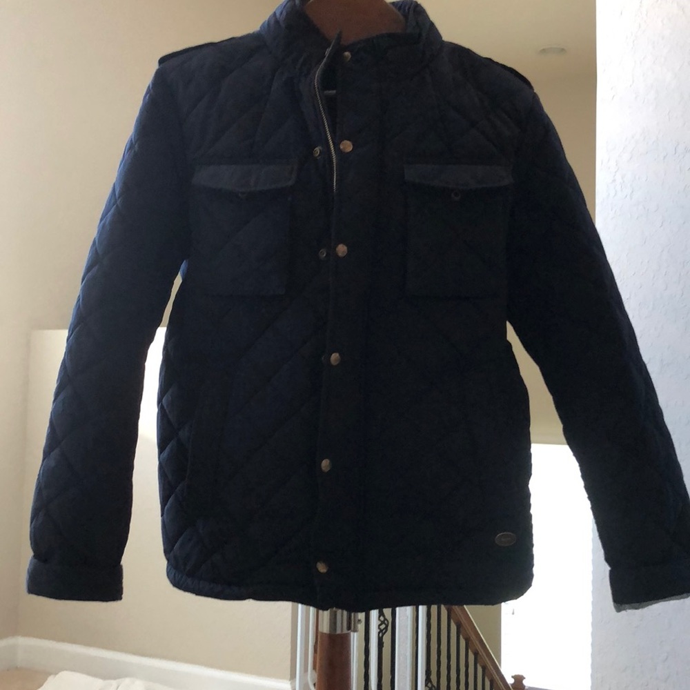 Xl Scotch & Soda navy quilted jacket